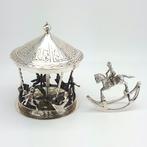 Miniatuur beeldje - Zilver, Antiek en Kunst