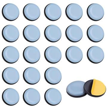 Set van 8 antikras meubelbeschermers (rond, 25 mm, PTFE) beschikbaar voor biedingen