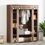 vidaXL Kledingkast met vakken en stangen 45x150x176 cm stof, Verzenden, Nieuw