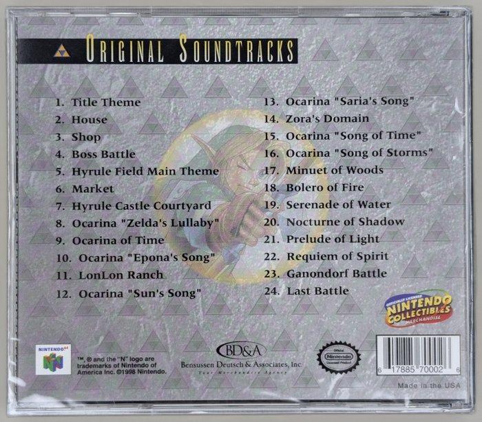 Various Original Soundtracks - The Legend of Zelda Ocarina, CD & DVD, Vinyles Singles