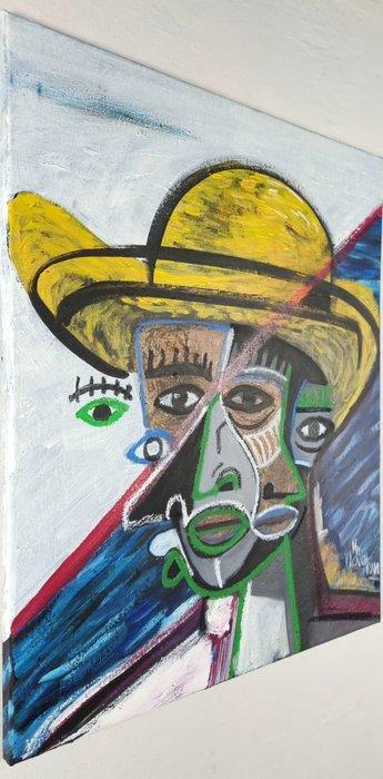 Mr Lova Lova (1986) - Ligne de bascule, Antiek en Kunst, Kunst | Schilderijen | Modern