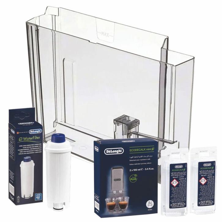 Delonghi Onderhoudsset Koffiemachine Waterreservoir +, Elektronische apparatuur, Koffiemachine-accessoires, Verzenden