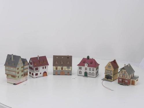 Schaal H0 Faller 6 verschillende huizen #3921 (H0 (1:87)), Hobby & Loisirs créatifs, Trains miniatures | HO, Enlèvement ou Envoi