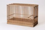 Vogelkooi - Authentieke Japanse kleine vogelkooi, Antiquités & Art