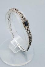 Zilver, Art Deco, Onyx - Armband - Markasieten.