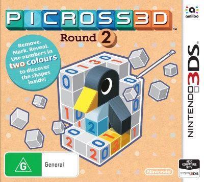Picross 3D Round 2-Australisch (3DS) Gebruikt, Games en Spelcomputers, Games | Nintendo 2DS en 3DS, Ophalen of Verzenden