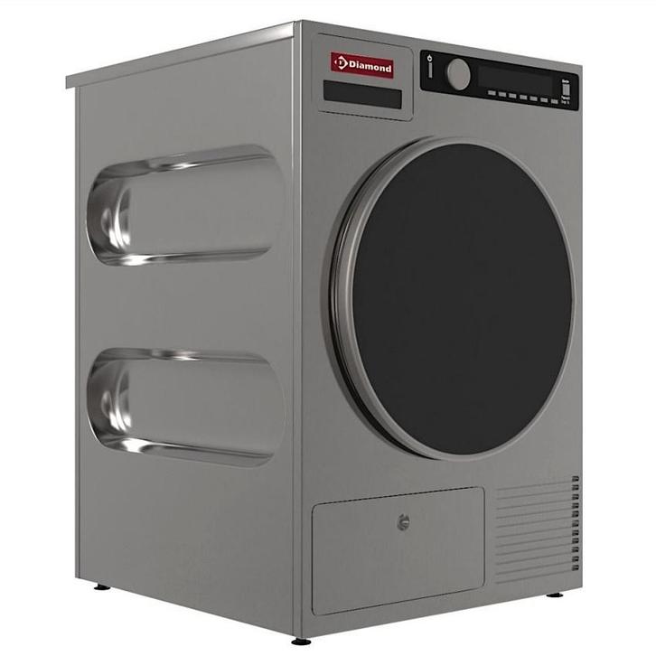 Droogkast | Titanium/RVS | 6.5kg | Condensor | 2.8kW (230V), Zakelijke goederen, Horeca | Keukenapparatuur, Nieuw in verpakking