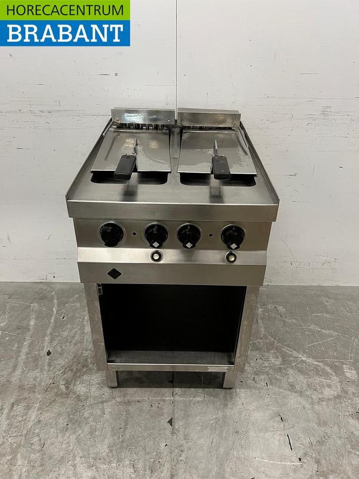 Friteuse double MKN en acier inoxydable 2 x 12 litres 400V, Zakelijke goederen, Horeca | Overige, Verzenden