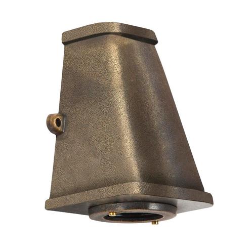 Wandverlichting modern Triton Muurlamp Brons, Tuin en Terras, Buitenverlichting, Verzenden