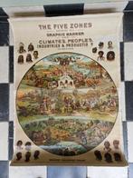 Wereld - Monde; Levi Walter Yaggy - The Five Zones:, Boeken, Nieuw