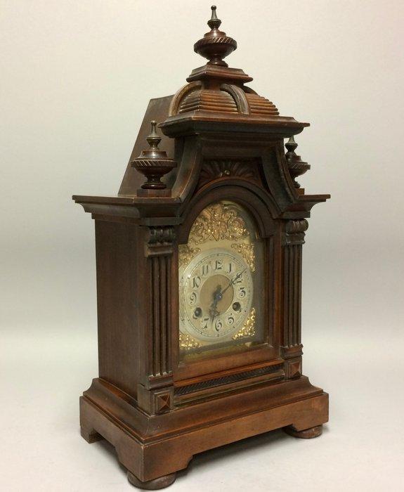 Tafel/bureauklokken - Junghans - Hout, Messing - 1910-1920, Antiek en Kunst, Antiek | Klokken