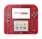 Nintendo 2DS Console - Transparant Rood (3DS Console), Verzenden