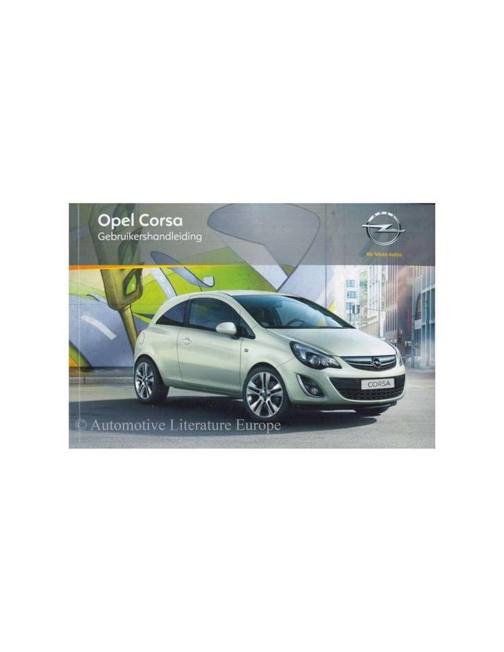 2011 OPEL CORSA INSTRUCTIEBOEKJE NEDERLANDS, Auto diversen, Handleidingen en Instructieboekjes