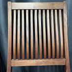 Tuinstoel (2) - Stoelen - Teak - Set, Inklapbaar.