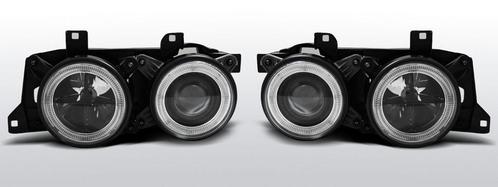 Koplampen Angel Eyes | BMW 5 Series E32/E34 1987-1995 | zwar, Auto-onderdelen, Verlichting, Nieuw, BMW, Verzenden