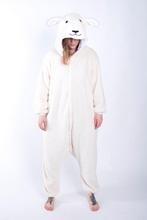 Onesie Schaap Pak S-M Schapenpak Kostuum Wit Lammetje Ooi 15, Ophalen of Verzenden, Nieuw