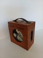 Klok (2) - Ledoise - Antiek - Staal, Eik - 1960-1970 -