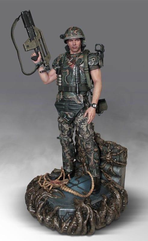 Alien Statue 1/4 Corporal Dwayne Hicks 58 cm, Verzamelen, Film en Tv, Ophalen of Verzenden