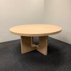 Design Ronde houten tafel, 160 cm Ø Licht kleur hout, Zakelijke goederen, Kantoor en Winkelinrichting | Kantoormeubilair en Inrichting