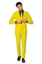 Geel Pak Heren OppoSuits, Kleding | Heren, Carnavalskleding en Feestkleding, Nieuw, Verzenden