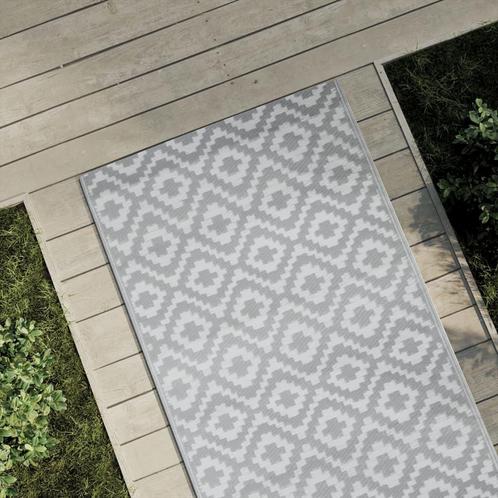 vidaXL Buitenkleed ARAKIL 80x150 cm PP grijs, Kinderen en Baby's, Speelgoed | Speelkleden, Nieuw, Verzenden