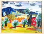Carlos Nadal (1917-1998) - Paisaje, Antiek en Kunst