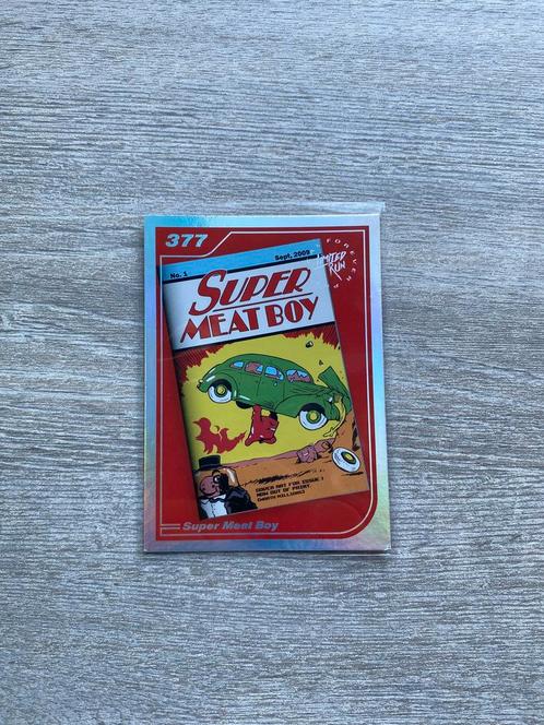 Gen2 #377 Silver Super meat boy, Hobby en Vrije tijd, Verzamelkaartspellen | Overige, Zo goed als nieuw, Ophalen of Verzenden