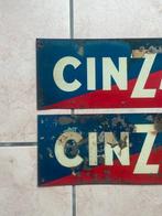 Cinzano / H.Philippault Montreuil - Plaque (2) - Métal