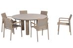 Taste by 4 Seasons Cortina tuinset latte met Donato tafel |, Tuin en Terras, Nieuw