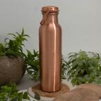 Puur koperen waterfles flower of life met handgreep ± 950 ml, Ophalen of Verzenden, Nieuw