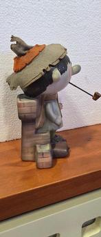 Lenci - Figuur - Bambino con pipa su camino - Keramiek