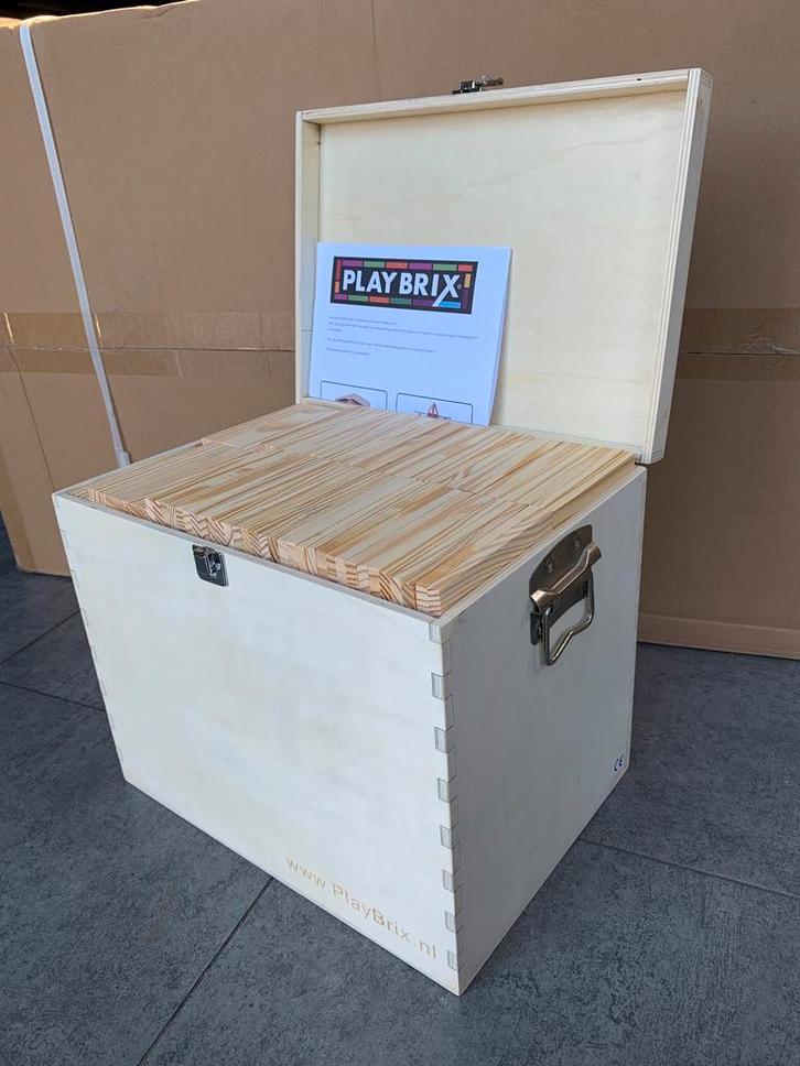 Prikkelarm houten eco speelgoed PLAYBRIX, NIEUW in de KIST!, Kinderen en Baby's, Speelgoed | Houten speelgoed, Nieuw, Overige typen