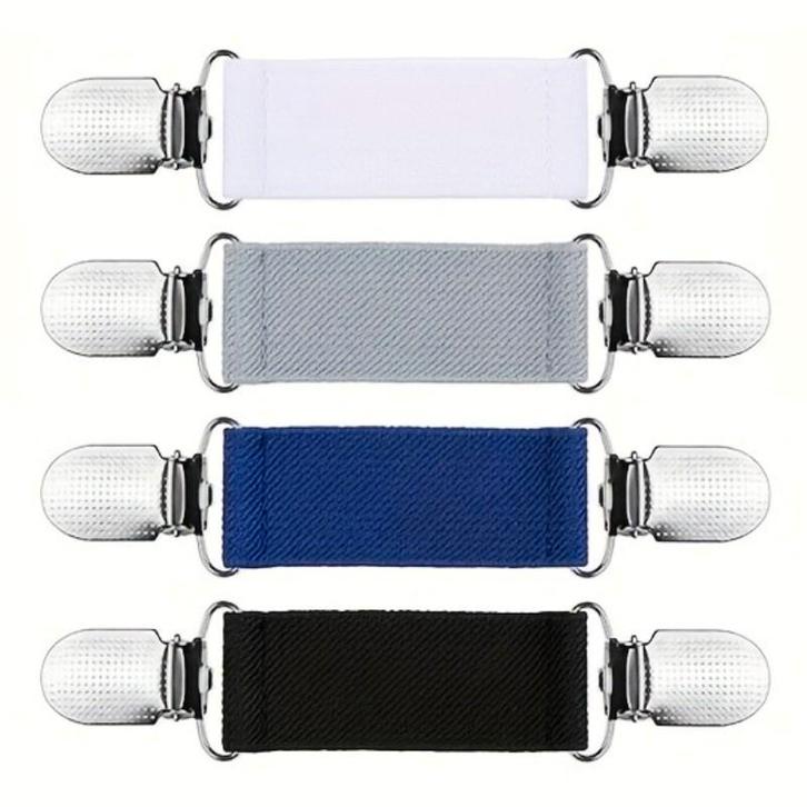 Fako Bijoux - 4x Vestclip - Kleding Clip - Vestsluiting -, Bijoux, Sacs & Beauté, Broches, Envoi