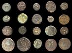 Griekenland (oud) Monedas griegas de broce varios diametros., Postzegels en Munten