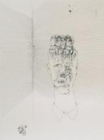 Hans Bellmer (1902-1975) - Les yeux bleus - Pointe-sèche