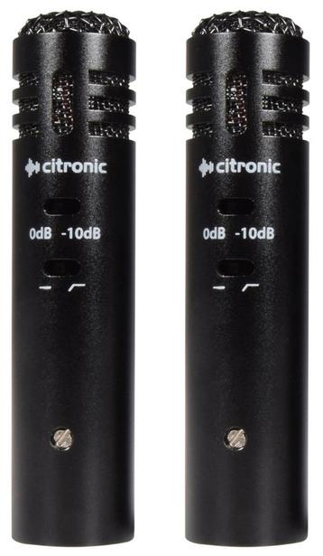 Citronic ECM20 Condensator Microfoon Stereo Paar