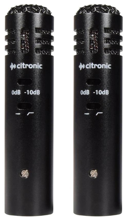 Citronic ECM20 Condensator Microfoon Stereo Paar, Muziek en Instrumenten, Microfoons