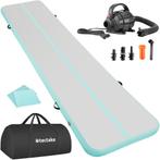 tectake Opblaasbare trainingsmat AirFlexy met elektrische lu, Verzenden, Nieuw