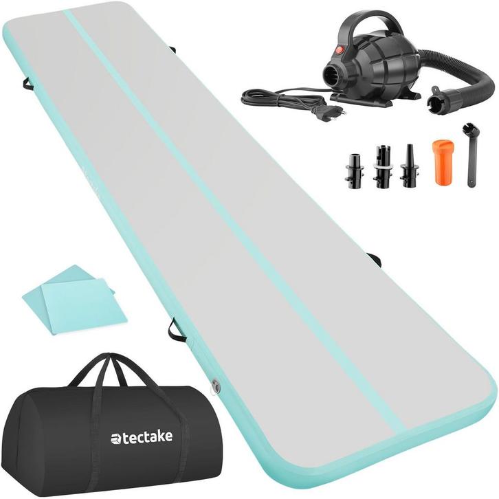 tectake Opblaasbare trainingsmat AirFlexy met elektrische lu, Huis en Inrichting, Overige Huis en Inrichting, Verzenden