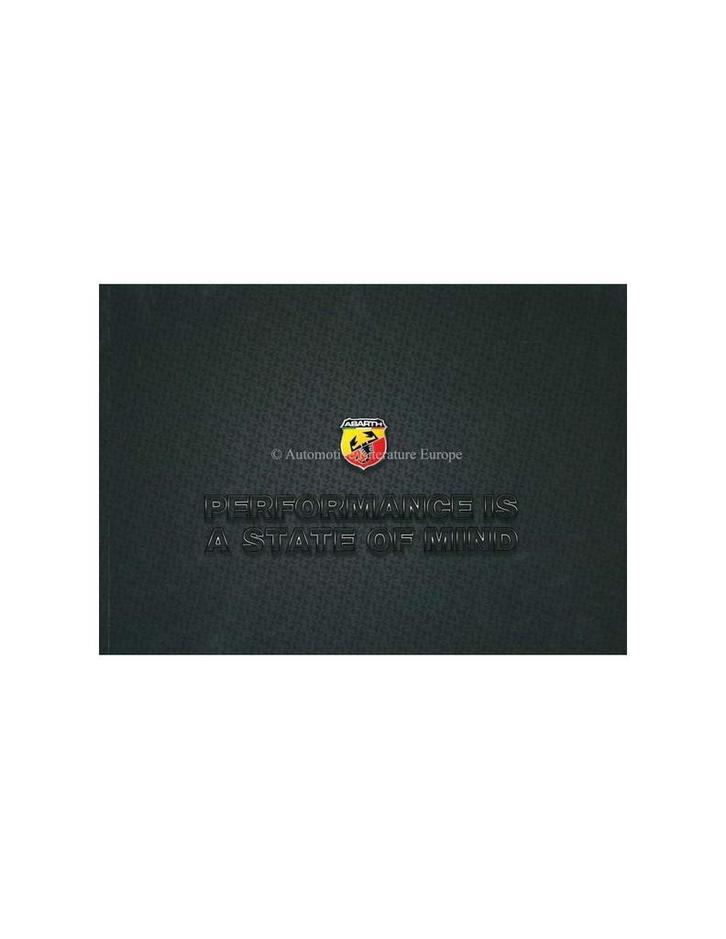 2016 ABARTH 595 & 695 BROCHURE ITALIAANS, Boeken, Auto's | Folders en Tijdschriften, Ophalen of Verzenden