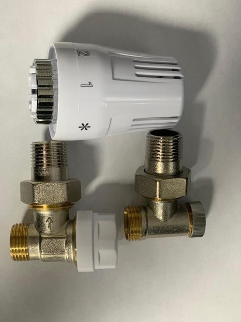 Thermostatische haakse aansluitingen tbv radiator - Rast-H1, Doe-het-zelf en Bouw, IJzerwaren en Bevestigingsmiddelen, Ophalen of Verzenden