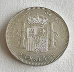 Spanje. Alfonso XIII. 5 Pesetas 1896*96 PG-V Madrid (Zonder