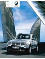 2008 BMW X3 BROCHURE NEDERLANDS, Livres