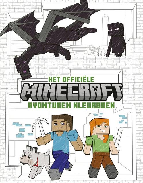 Het officiële Minecraft avonturen kleurboek (9789464530476), Antiek en Kunst, Antiek | Boeken en Manuscripten, Verzenden