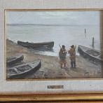 Gaetano Bocchetti (1888 - 1990) - Cacciatori sul lago di
