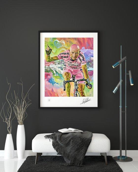 Artist Raffaele De Leo - Marco Pantani cuore 2024 - limited, Verzamelen, Overige Verzamelen