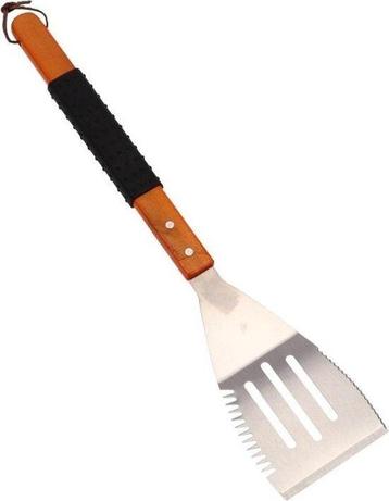 Tweedekans | Barbecue spatel met kunststof handvat RVS 47 cm, Ophalen of Verzenden