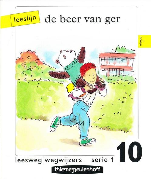 Leeslijn versie 1 wegwijzers serie 1 deel 10 De beer van Ger, Boeken, Schoolboeken, Verzenden