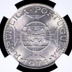 Portugees Mozambique. Republic. 10 escudos 1974 - NGC - MS