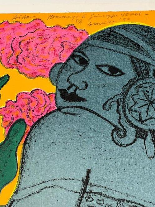 Corneille (1922-2010) - Aïda: hommage à Giuseppe Verdi, Antiek en Kunst, Antiek | Overige Antiek